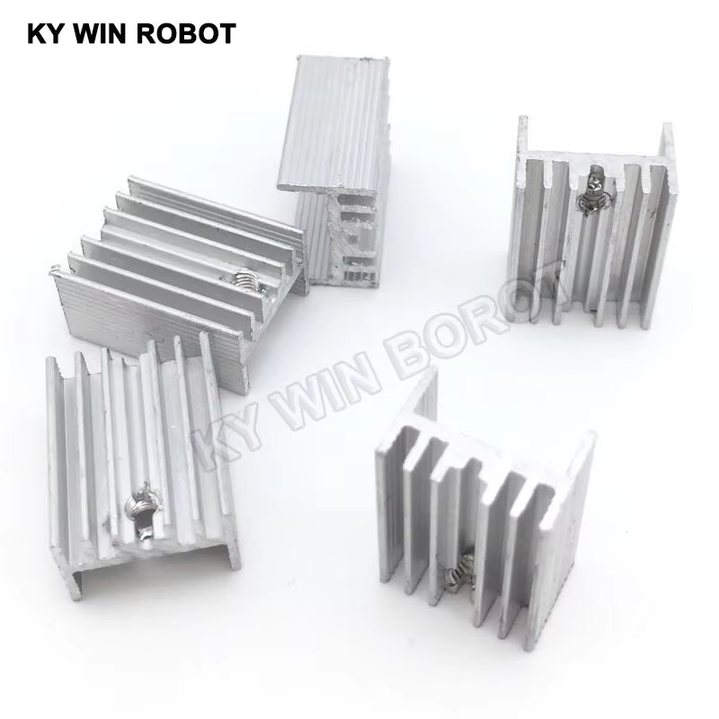 Heatsink - 10 Buah Aluminium TO-220 Heatsink Ke
