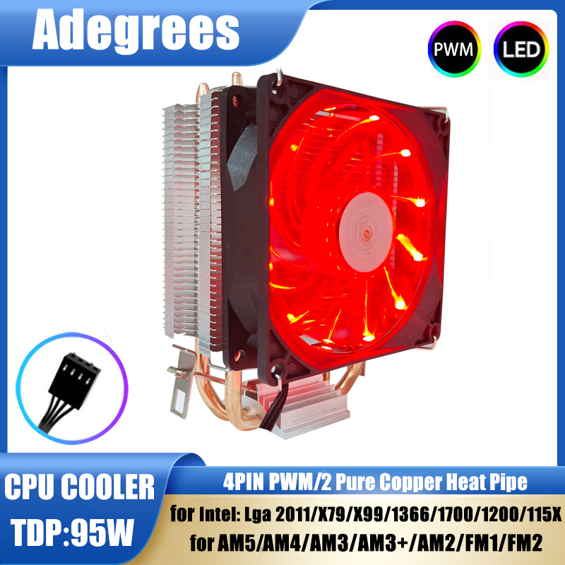 2 panas pipa pendingin CPU men - Cpu Heatsink ulasan dan harga