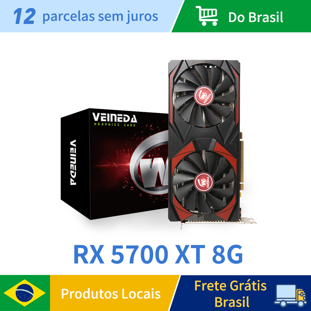 Kartu Grafis Veineda RX 5700XT - Cpu Fan ulasan dan harga