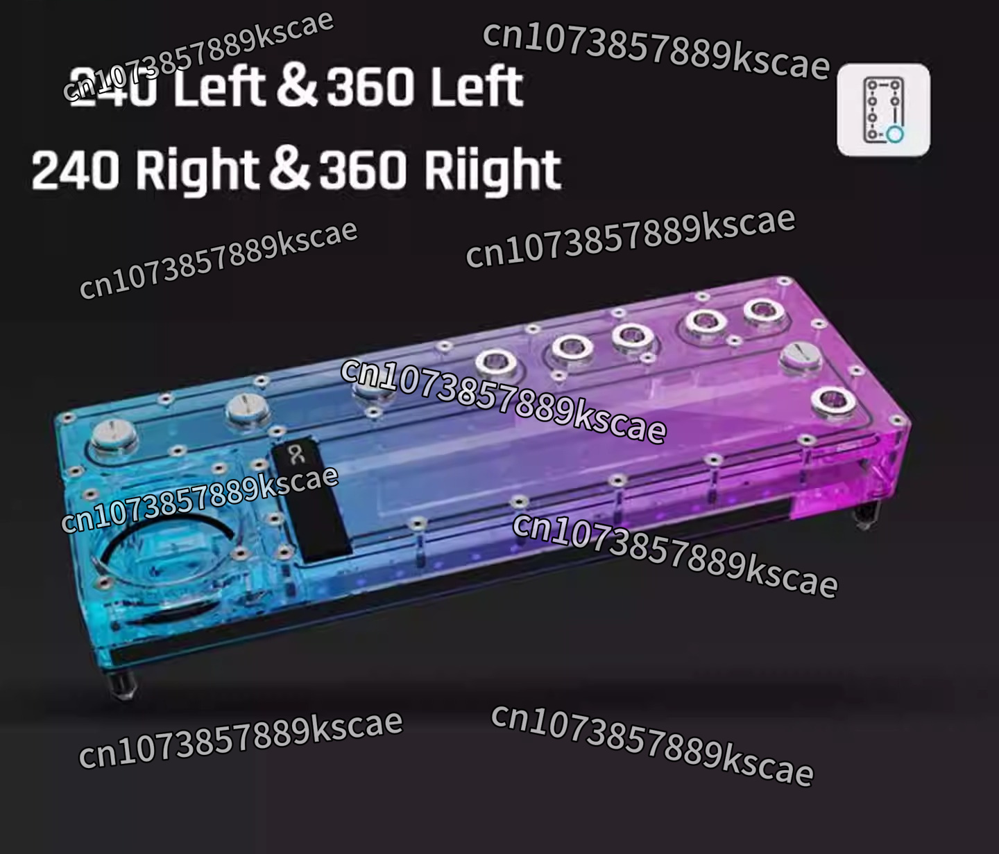 Alphacool Core Distro Plate 24 - Integrated Pump Reservoir Distro Plate ulasan dan harga