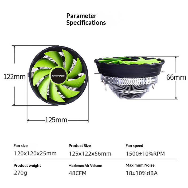 Pendingin CPU Bertenaga PowerT - Air Cooler Cpu ulasan dan harga