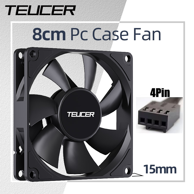 Teucer UT-8015 8CM, kipas sasi - Gpu Cooler ulasan dan harga
